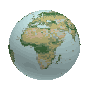 spinning globe